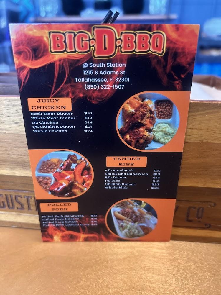 Big D's Famous BBQ & More Menu image 2