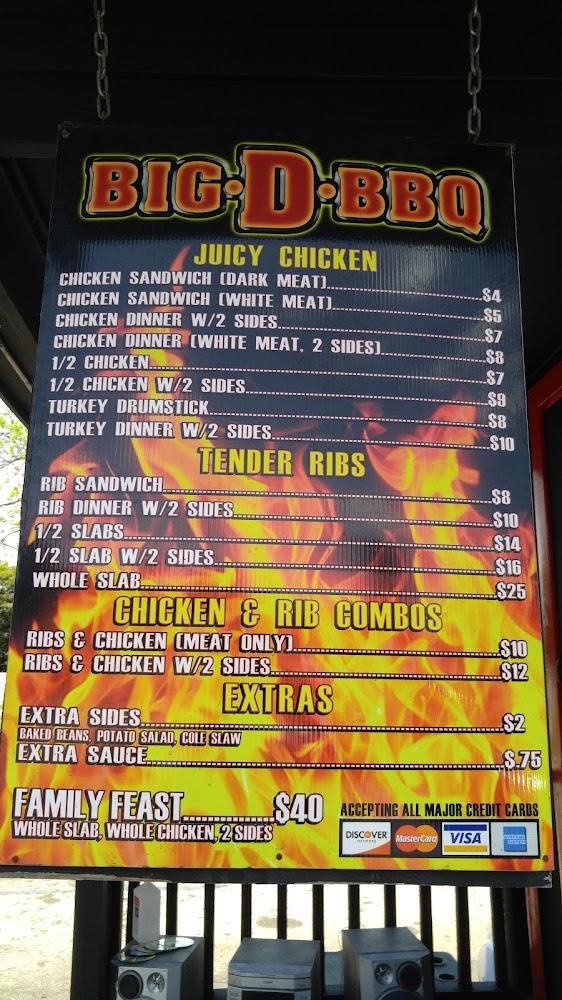 Big D's Famous BBQ & More Menu image 4